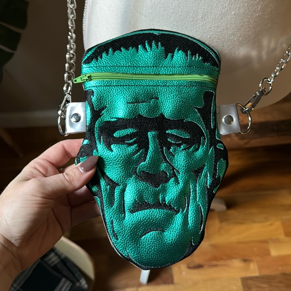 Handbags - Handmade Frankenstein crossbody mini bag